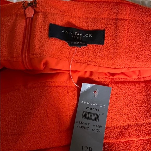 Ann Taylor Petite Belted Full Skirt NWT - Picture 2 of 5